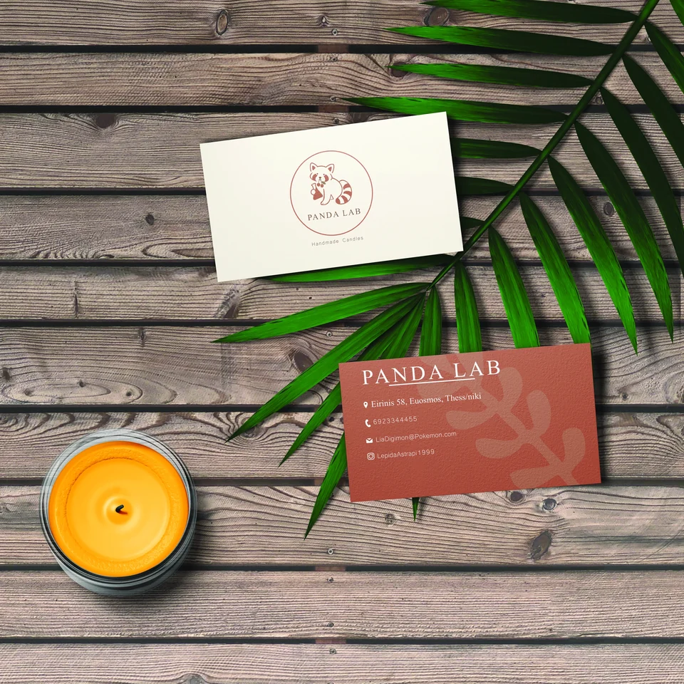 Panda Lab — Business cards