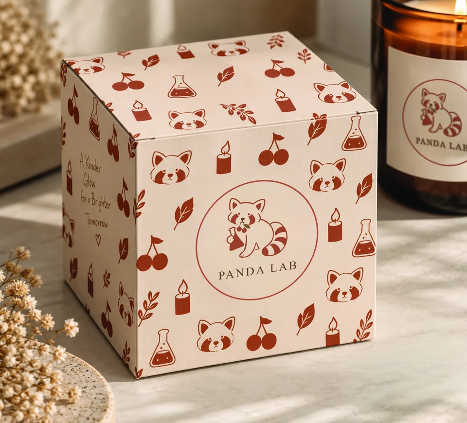 Panda Lab — Product packaging